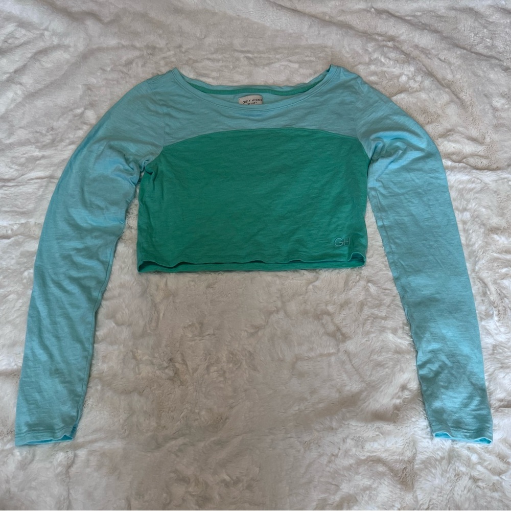 Gilly Hicks (Hollister) Long Sleeve Crop Top